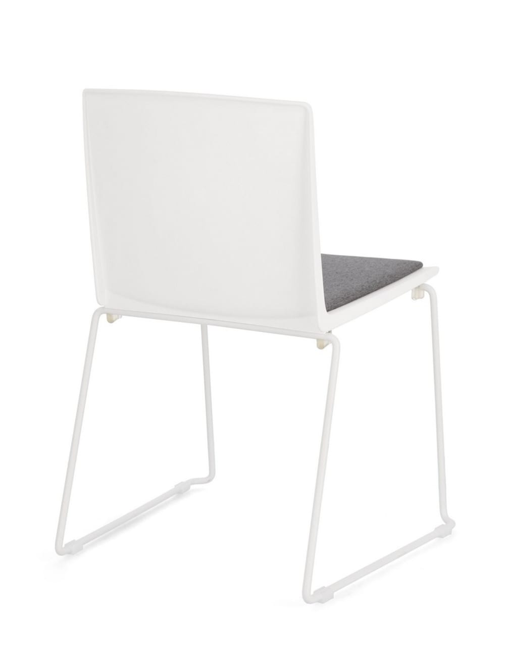 Set 4 Stühle Stahl Weiß Total - Maisons Du Monde