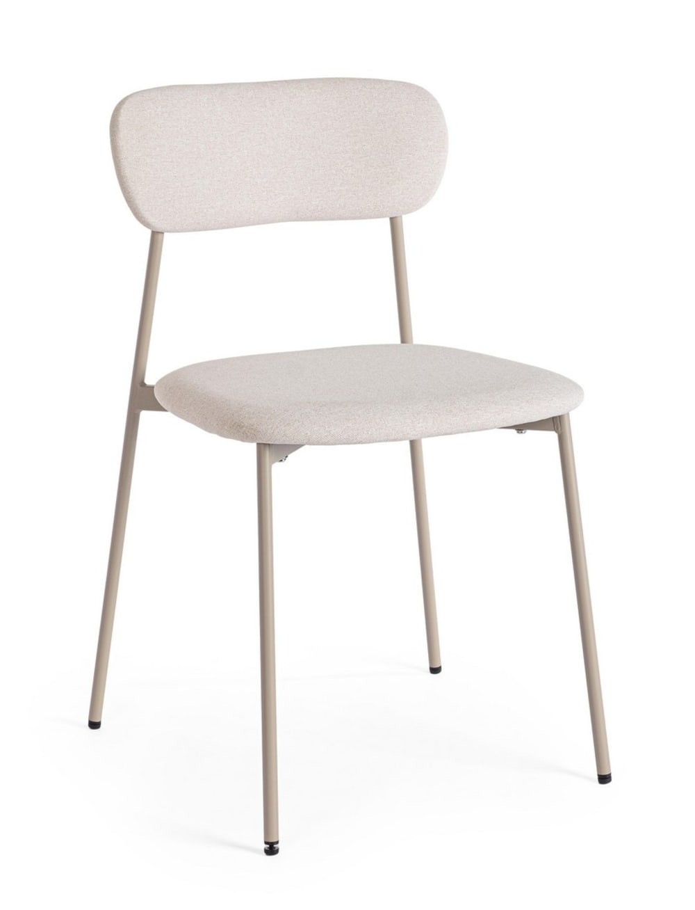Set 2 chaises gris tourterelle