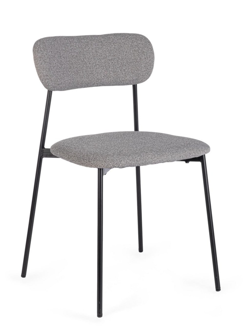 set 6 chaises gris foncé