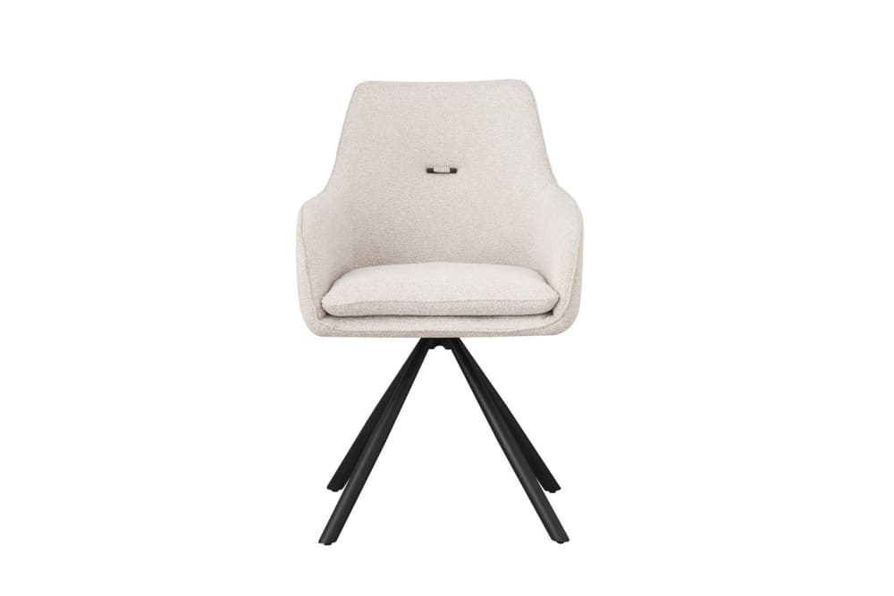 Set 6 Drehstühle Beige - Maisons Du Monde