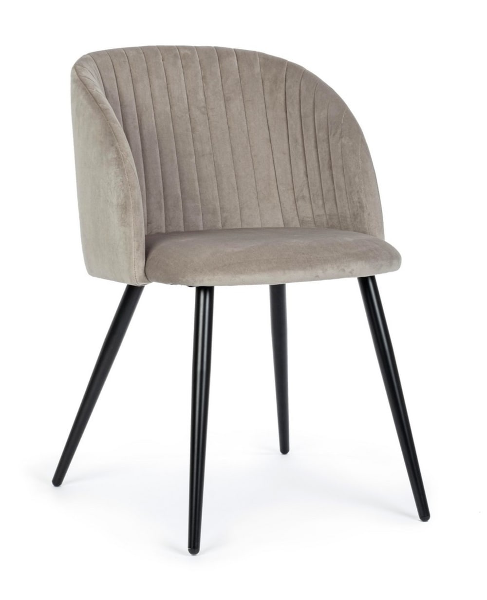 set 6 chaises gris tourterelle