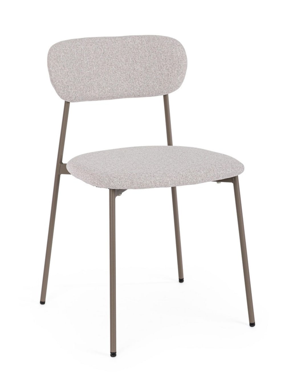 Set 6 chaises marron/gris
