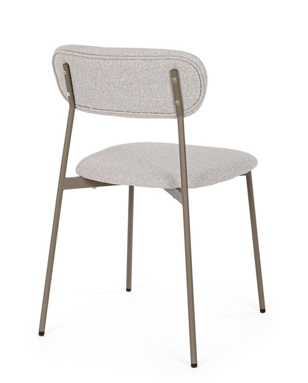 Set 6 chaises marron/gris