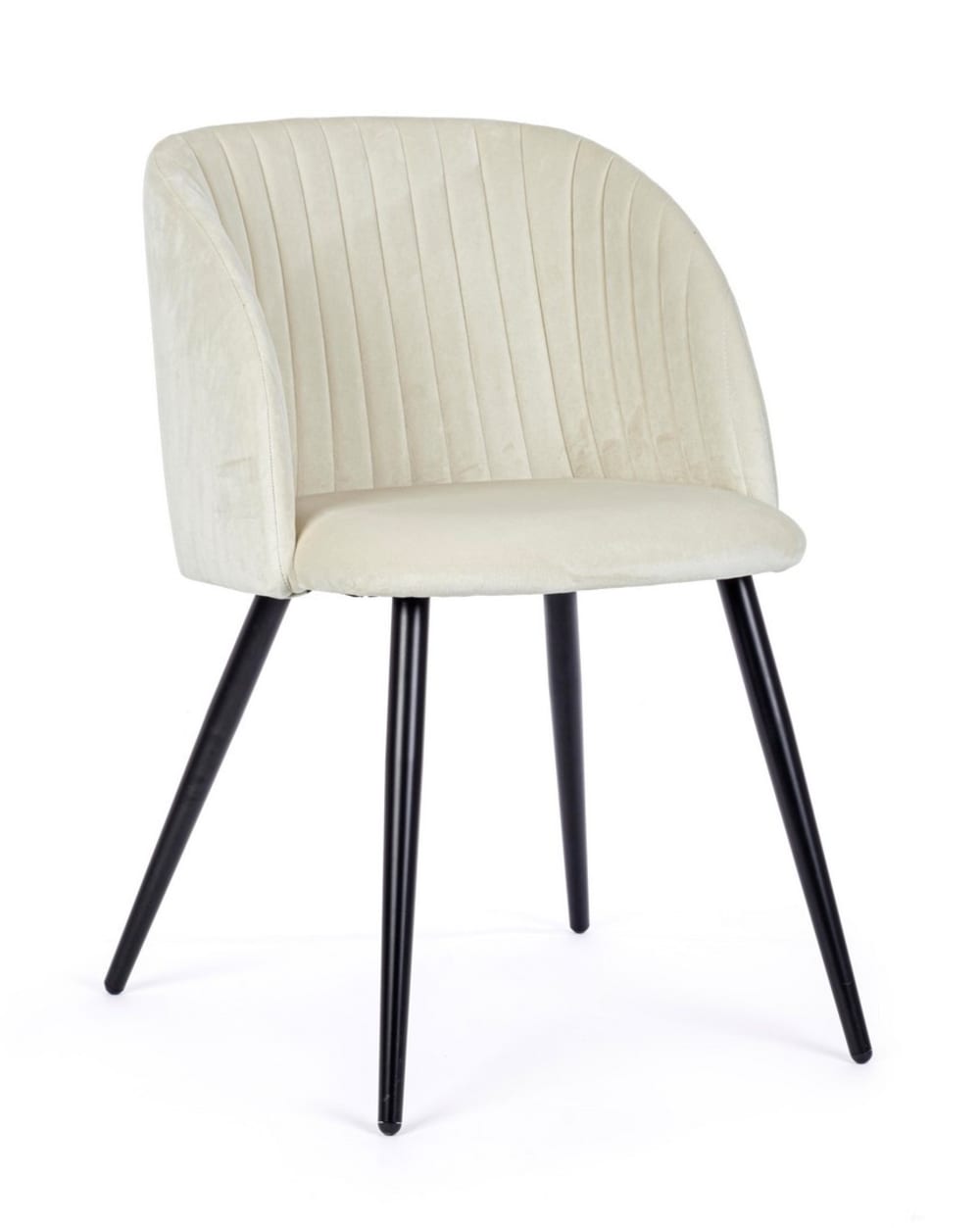 set 4 chaises blanches
