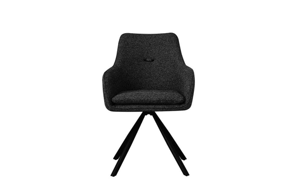 Set 4 Drehstühle Schwarz - Maisons Du Monde