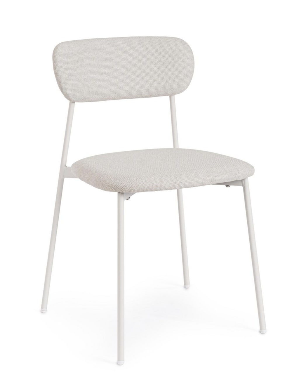set 2 chaises blanches