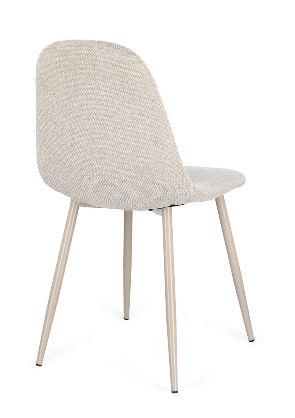 Set 2 Stühle Taubengrau/Beige - Maisons Du Monde