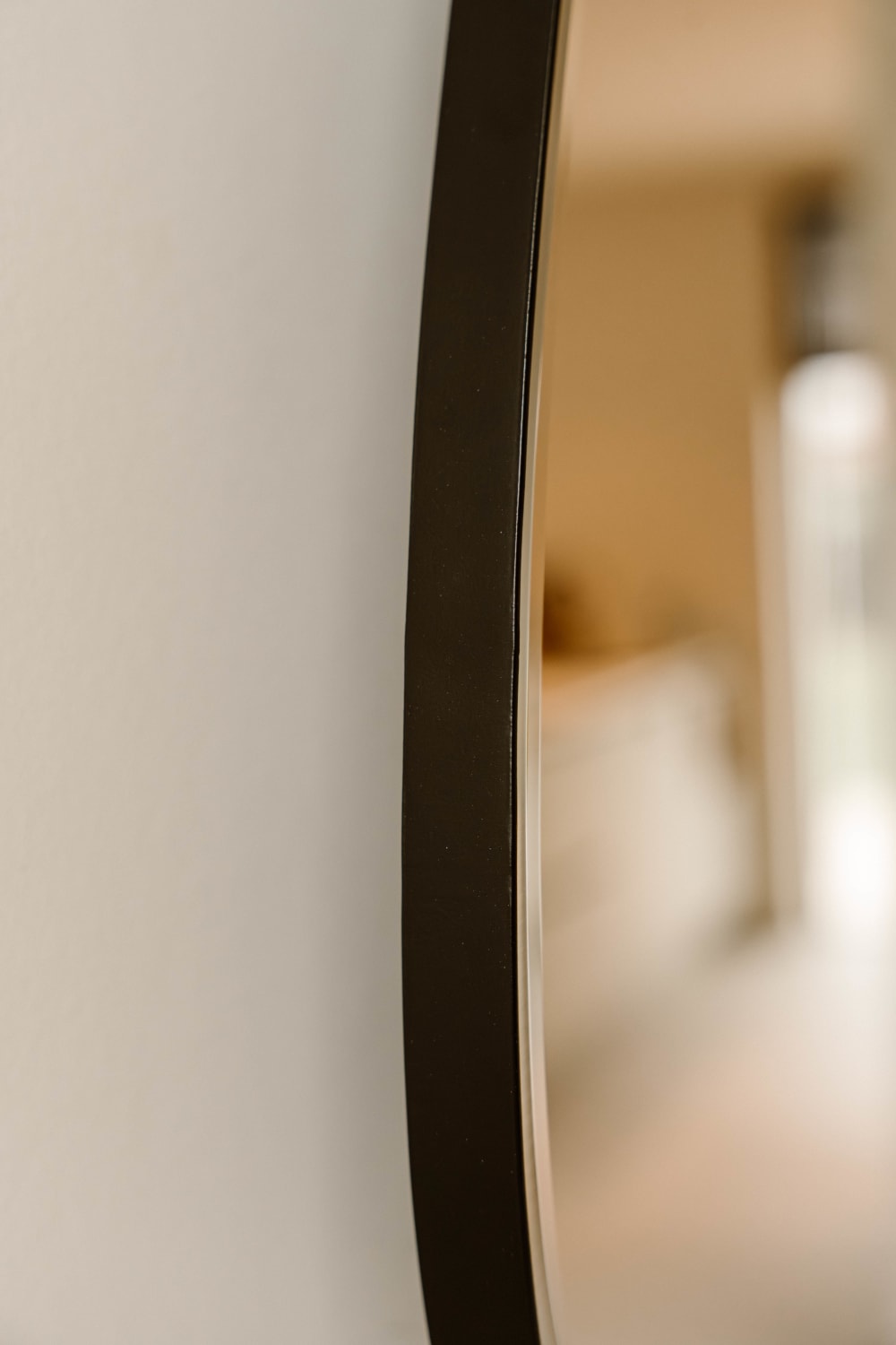 Spiegel Metall 80 x 70 cm, Schwarz - Maisons Du Monde