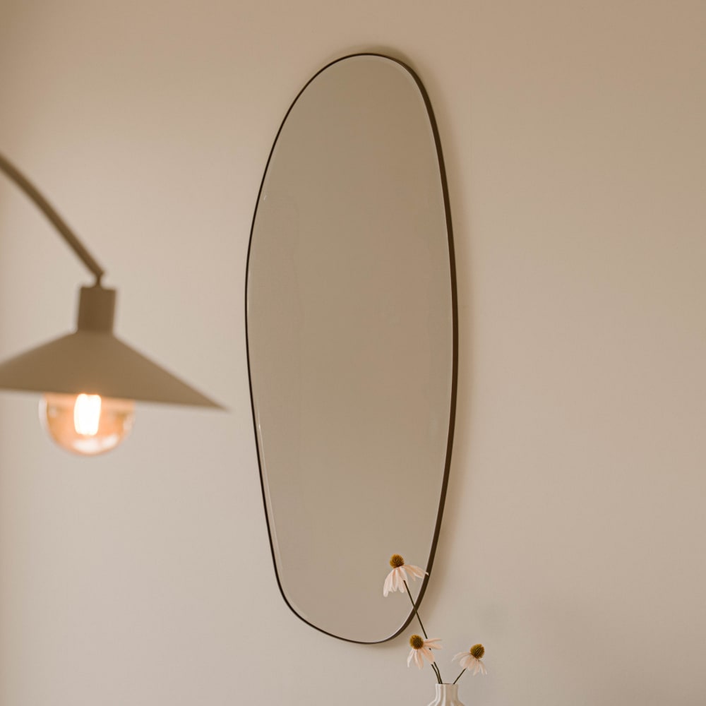 Spiegel Metall 120 x 50 cm, Bronze - Maisons Du Monde