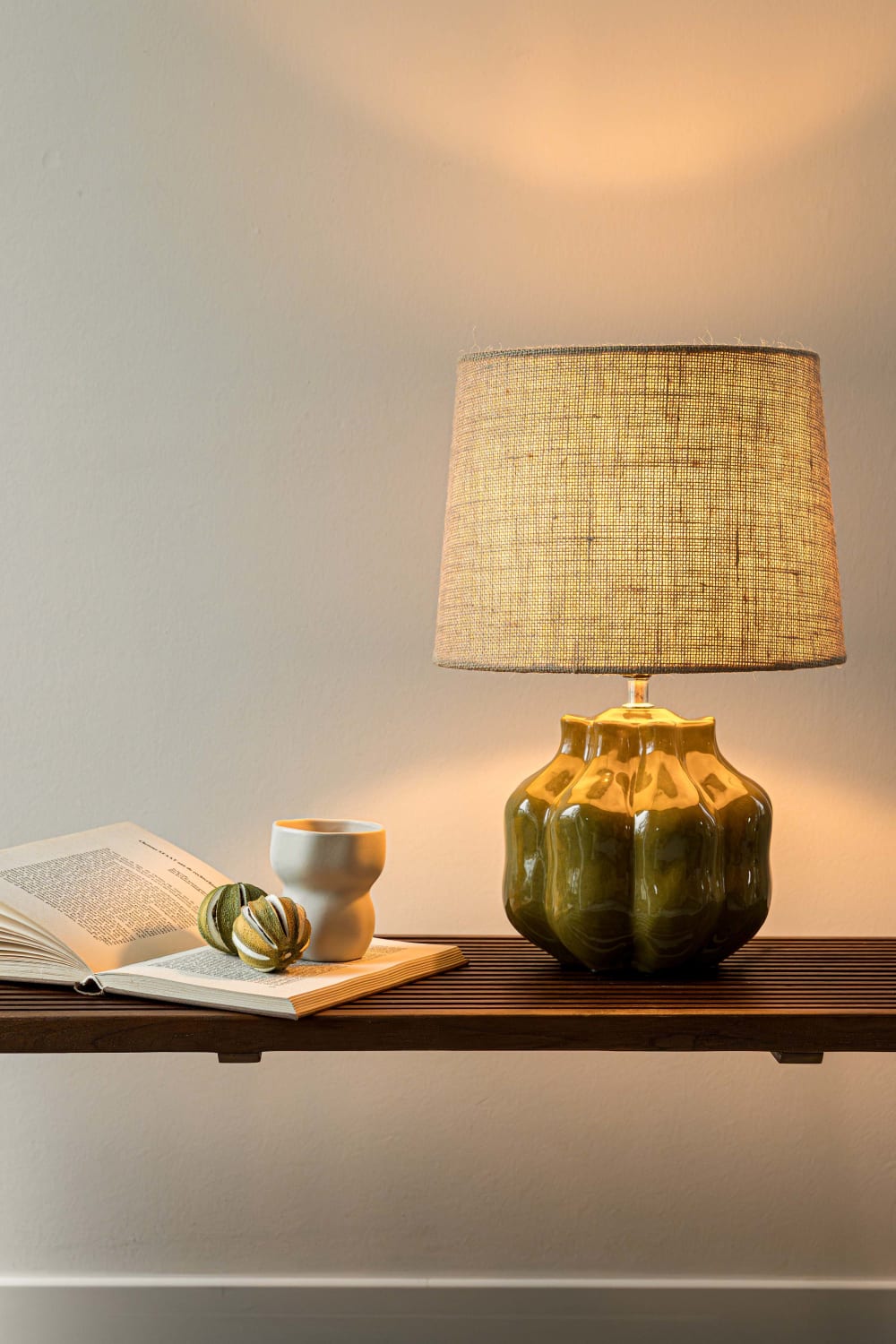 Tischlampe 30 x 46 cm, Grün - Maisons Du Monde