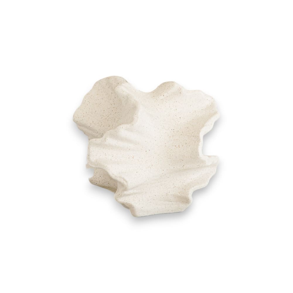 Indore Home Vase Keramik 14 x 15 cm, Weiß Weiß Keramik