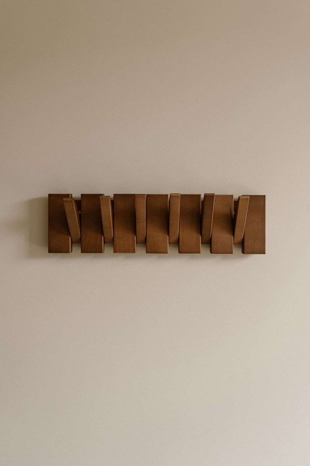 Wandgarderobe Holz, 44 x 12 cm - Maisons Du Monde