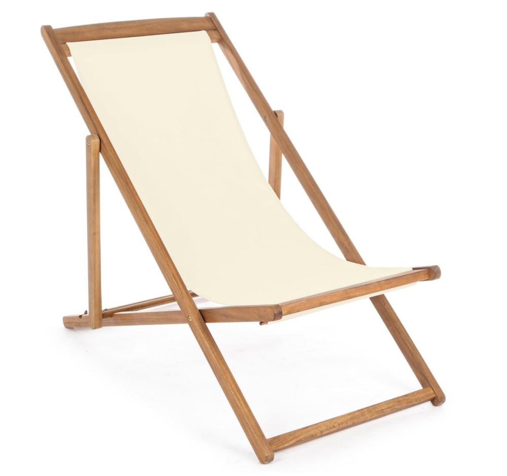 chaise longue en bois