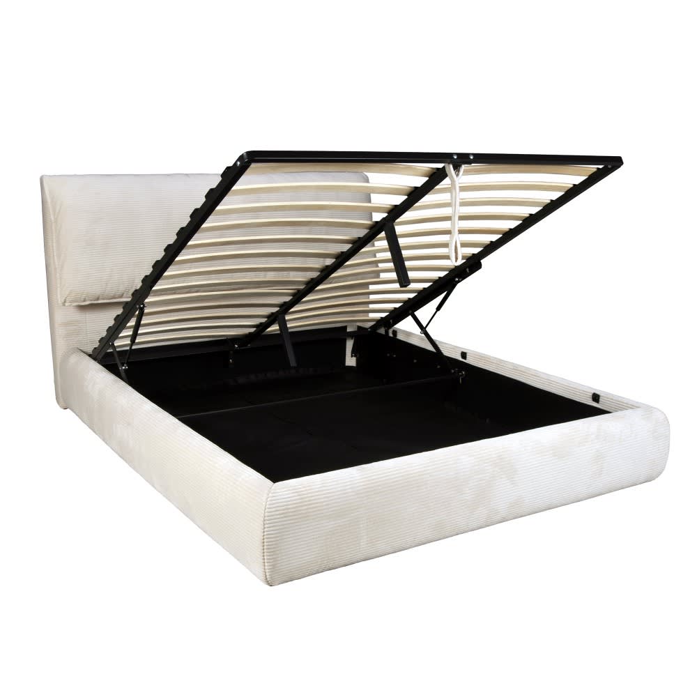 Lit coffre en velours