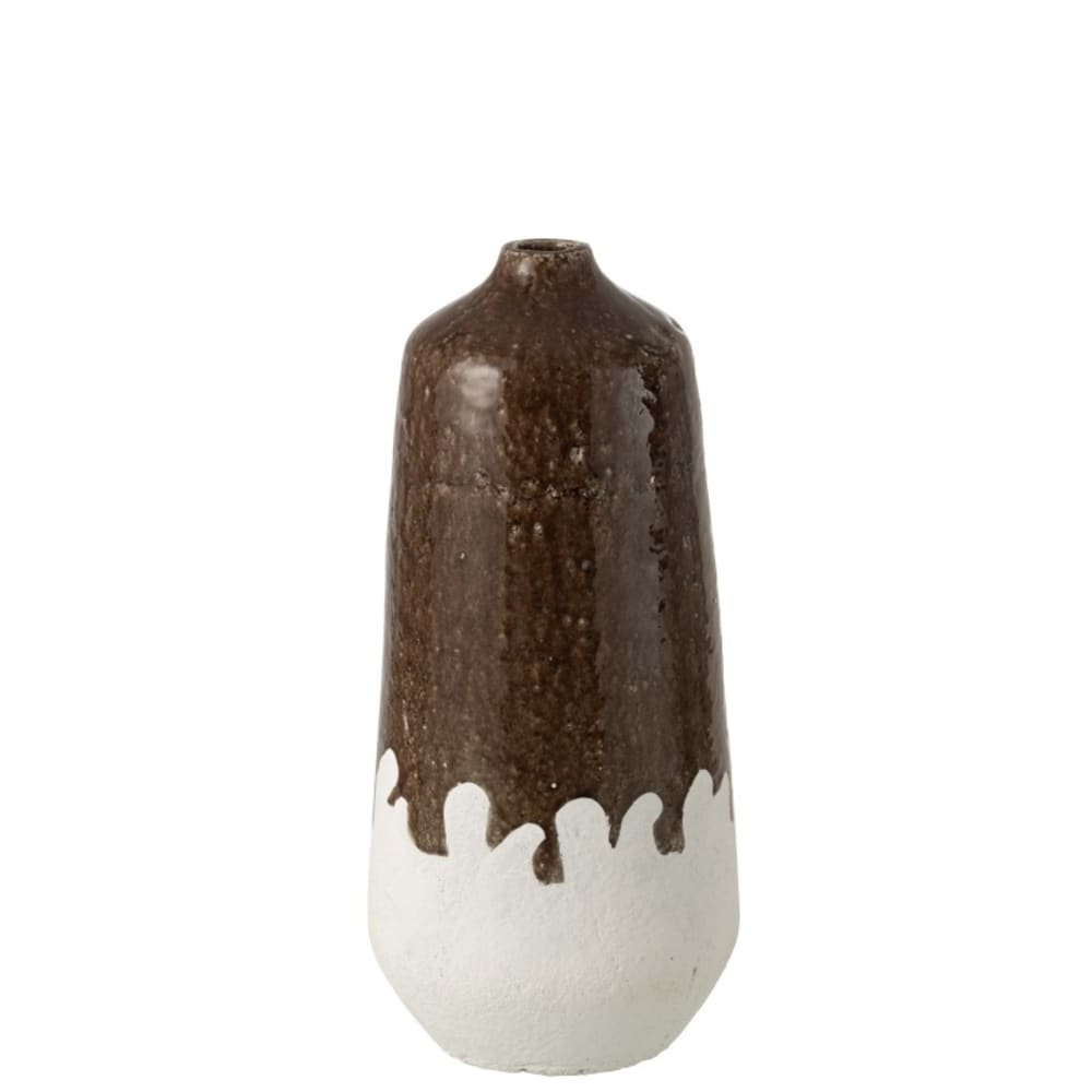 vase bi-ton en céramique