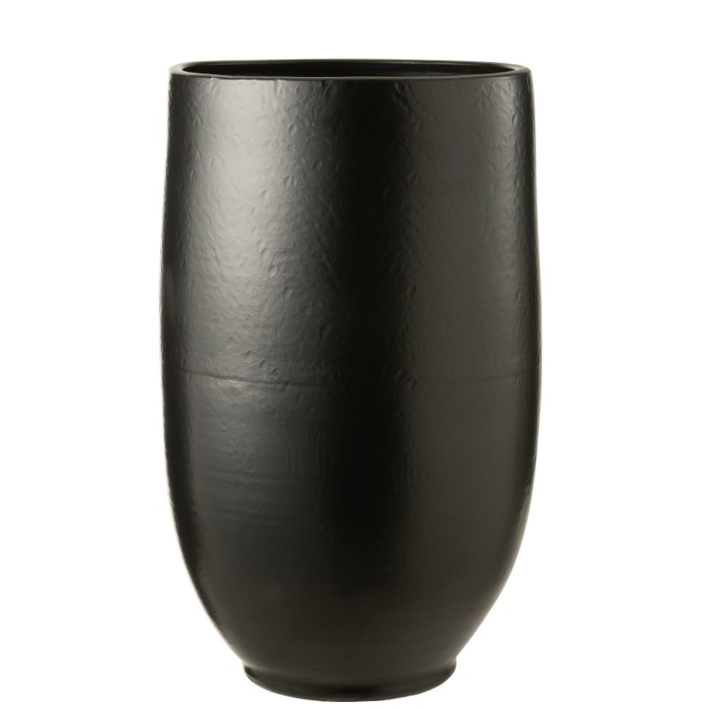 vase en céramique noir