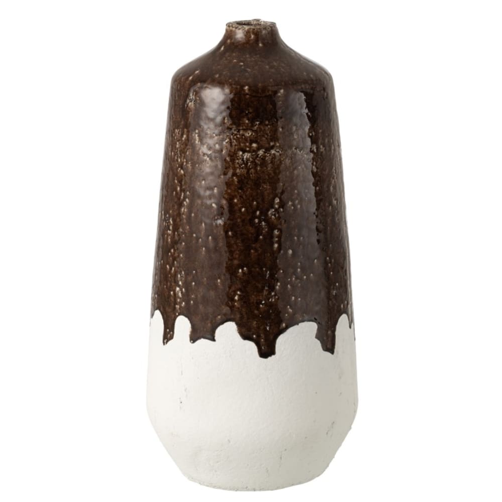 vase bi-ton en céramique