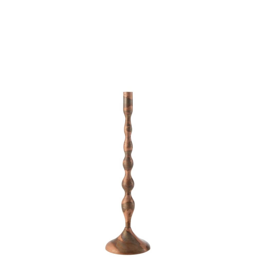 Bouteille cylindrique en verre transparent 10xh28cm
