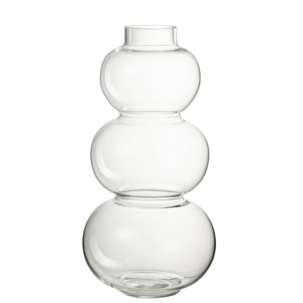 vase 3 boules en verre