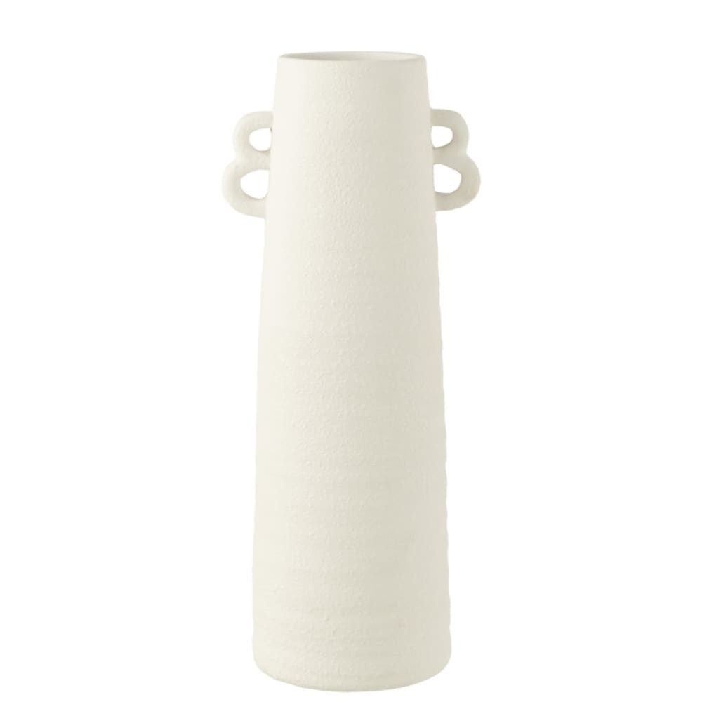 vase en céramique blanc