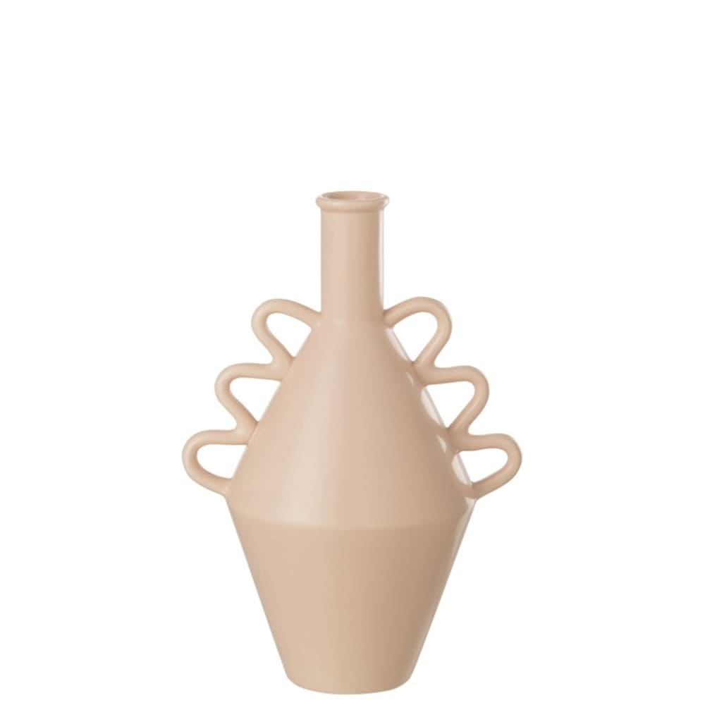 Vase en céramique rose