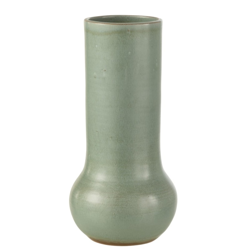 vase en céramique bleu