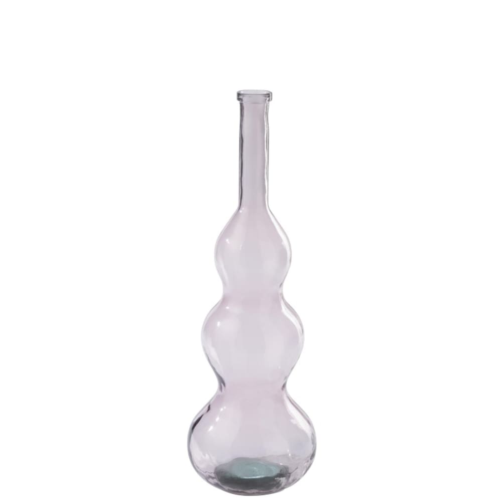 Vase bouteille en verre