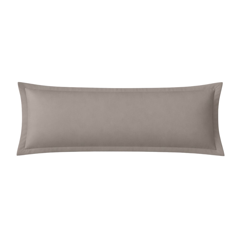 Taie de traversin grise 150x40cm