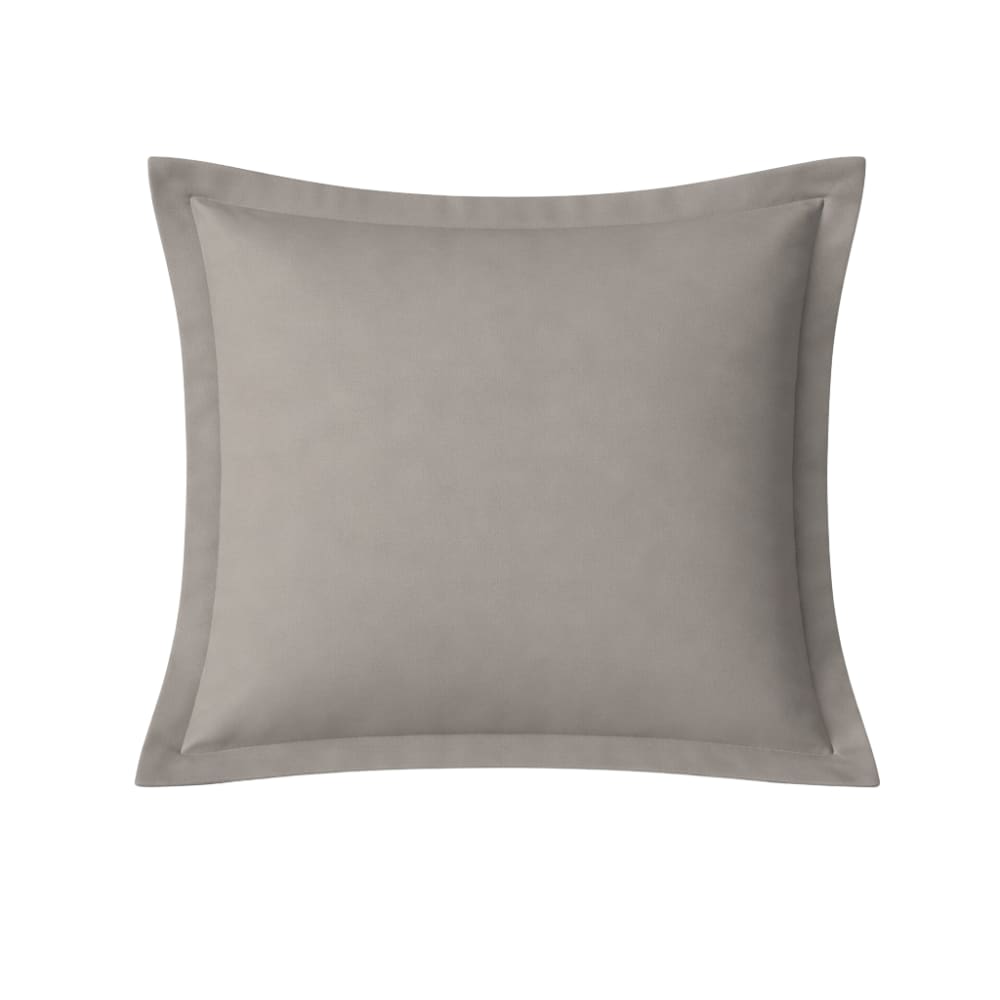 Taie d'oreiller grise 60x60cm