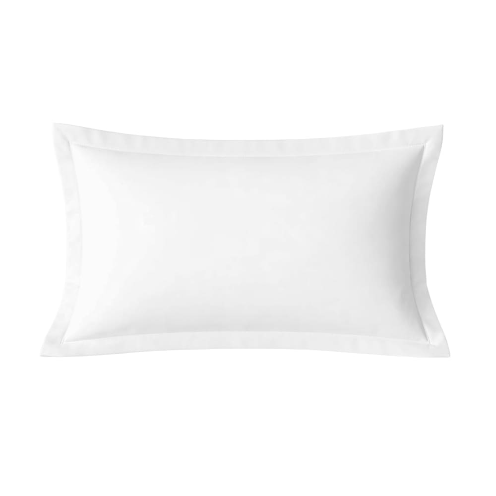 Taie d'oreiller blanche 50x70cm