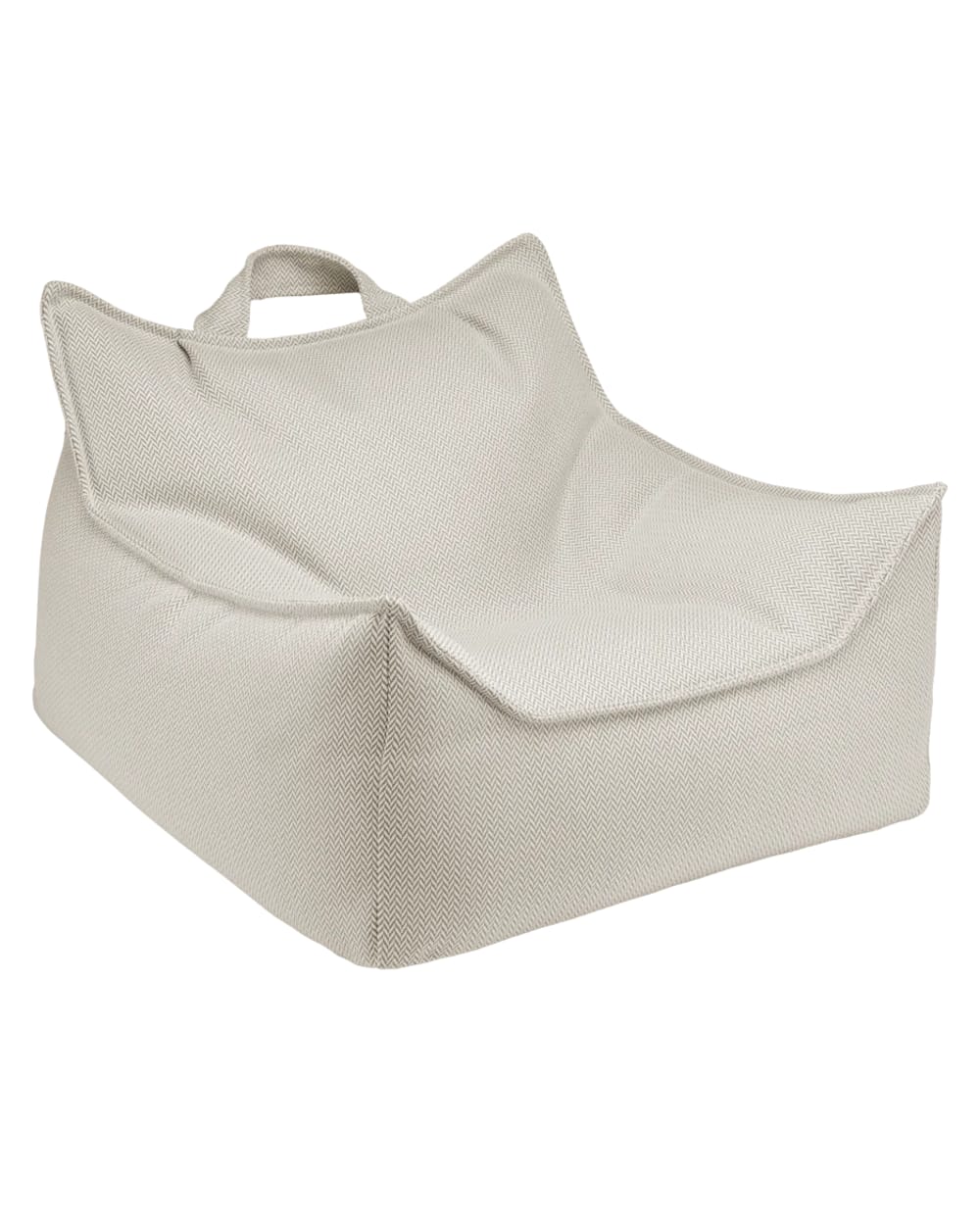 Fauteuil poire en oléfine - terra