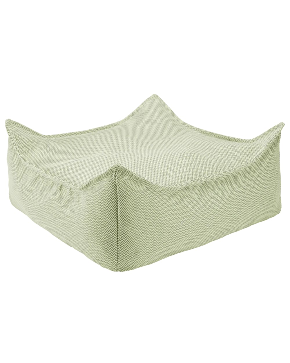 Pouf carré en oléfine