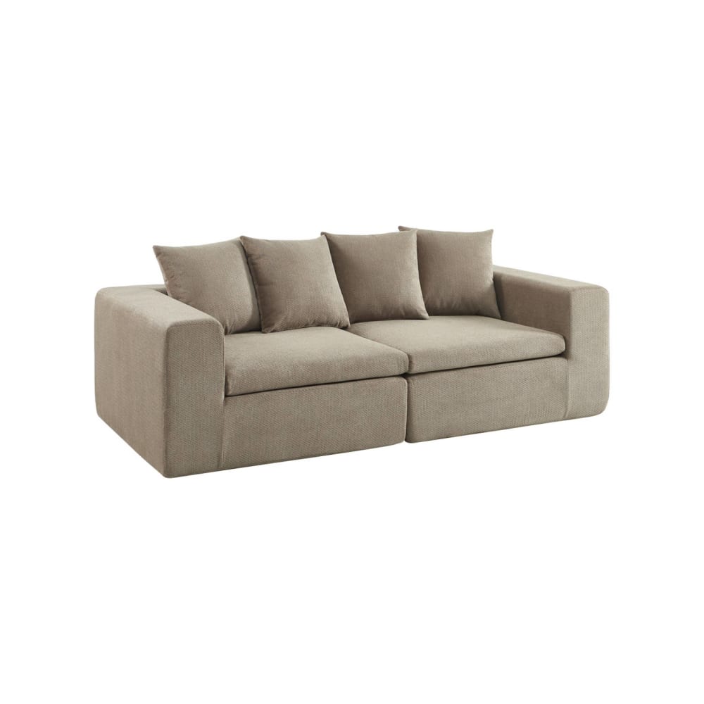 Canapé modulable tissu