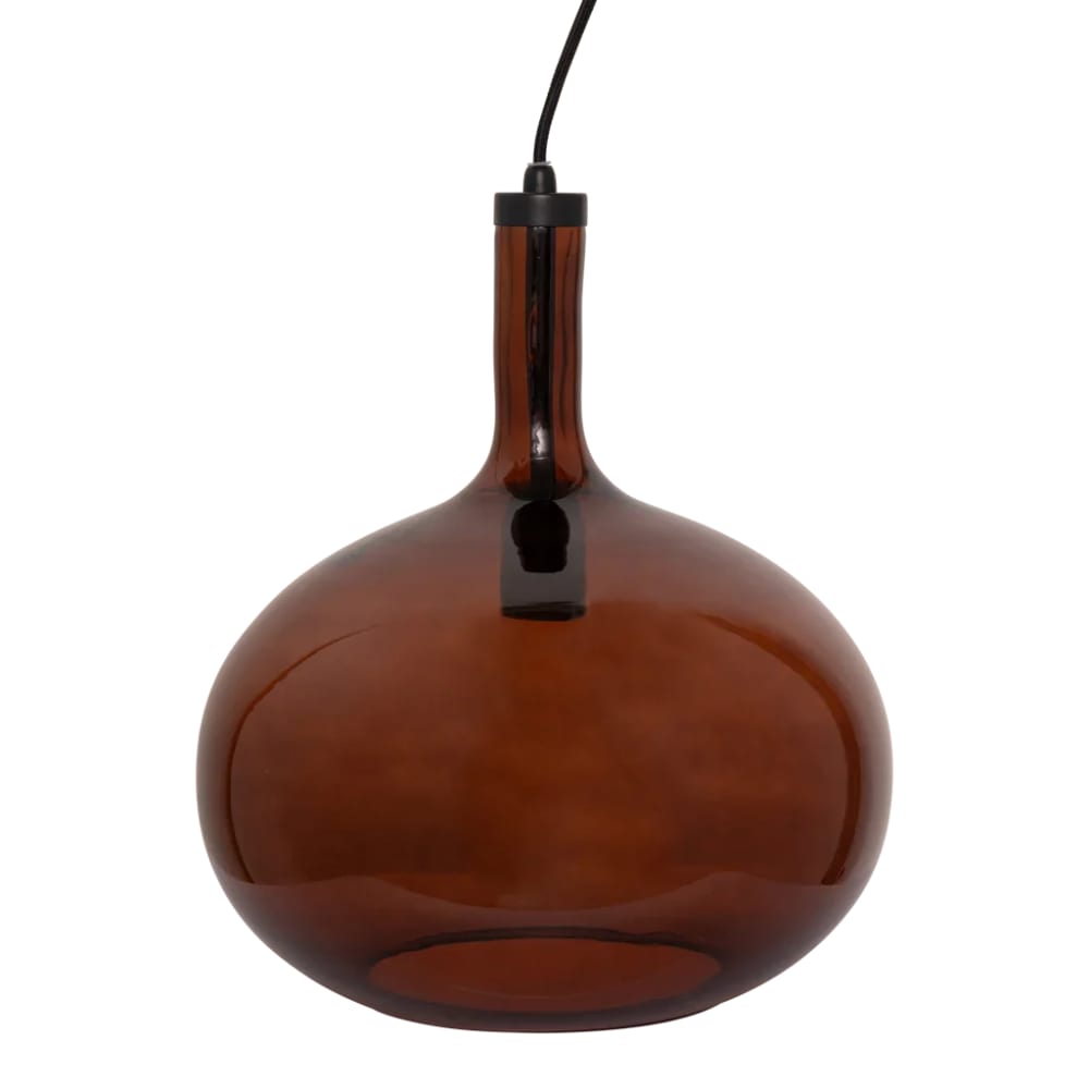 lampe suspendue en verre