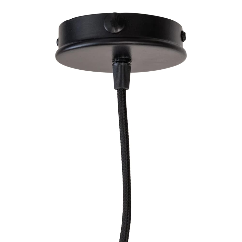 Lampe suspendue en verre marron ø 34 * 39 cm — vue 4