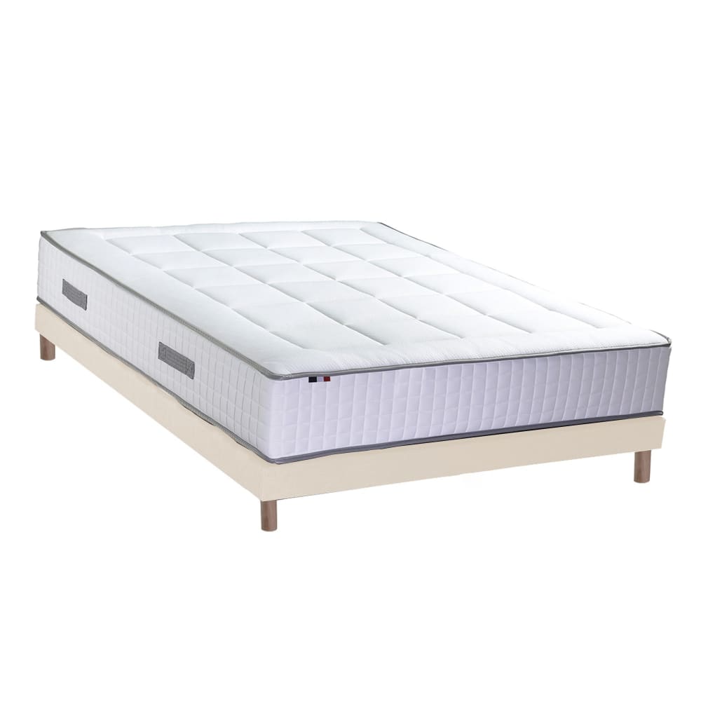 Matelas ressorts 7 zones - sommier lattes