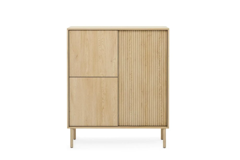Commode 3 portes en chêne
