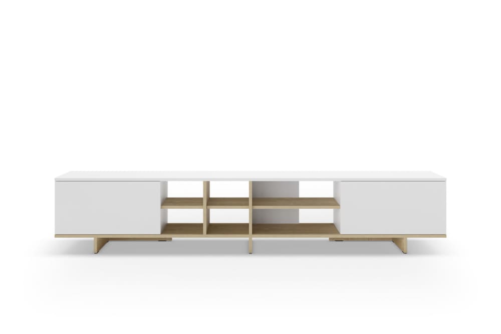 Meuble tv 2 portes 230cm