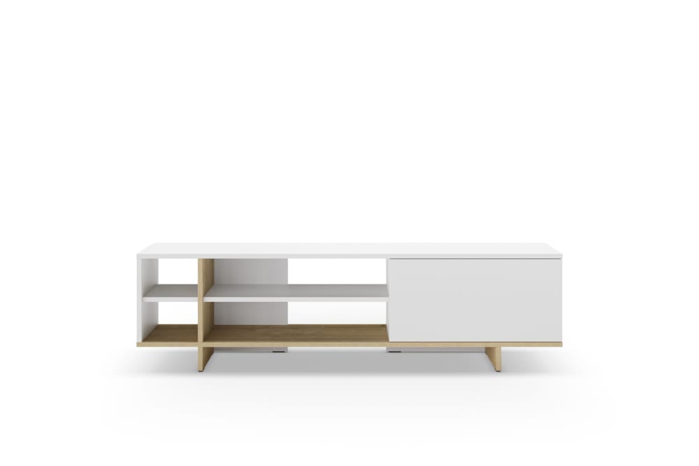 Meuble tv 160cm en mélamine