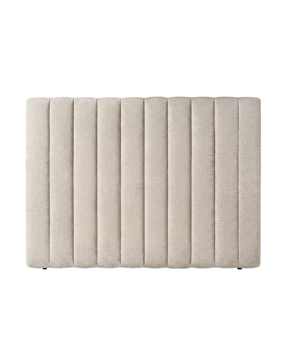 Tête de lit beige tapissée - 195