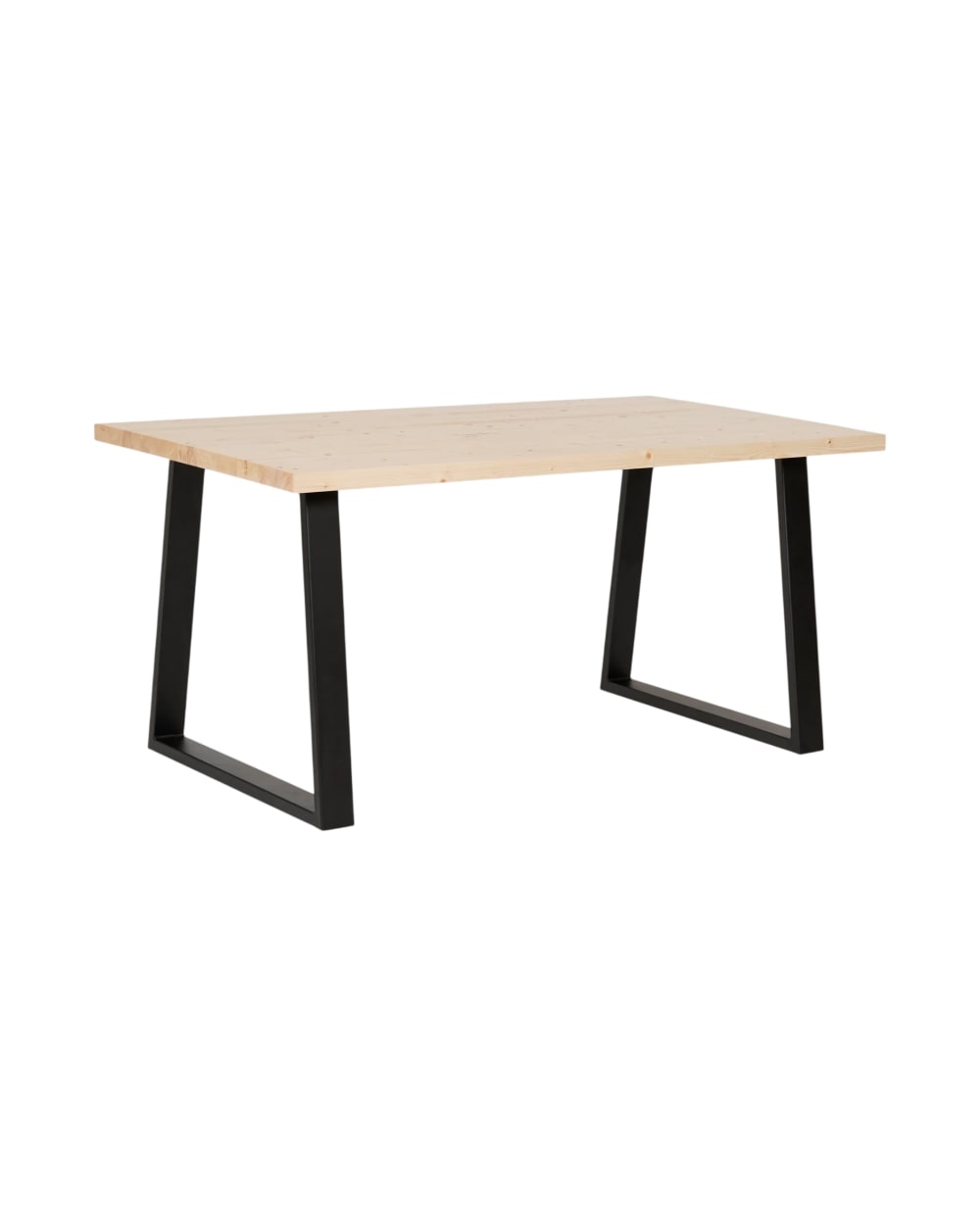 Hannun Esstisch Tannenholz Massiv 140x85 cm style modern Braun
