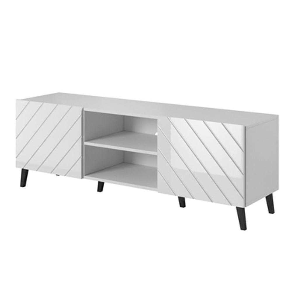 Meuble tv design blanc