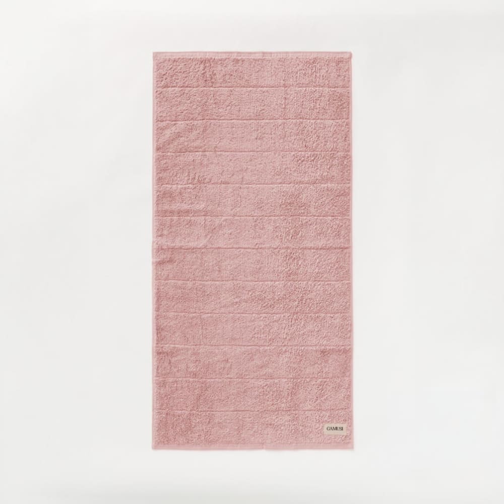 3er Set Handtücher aus 600g Baumwolle, Rosa 30x50+50x100+100x150