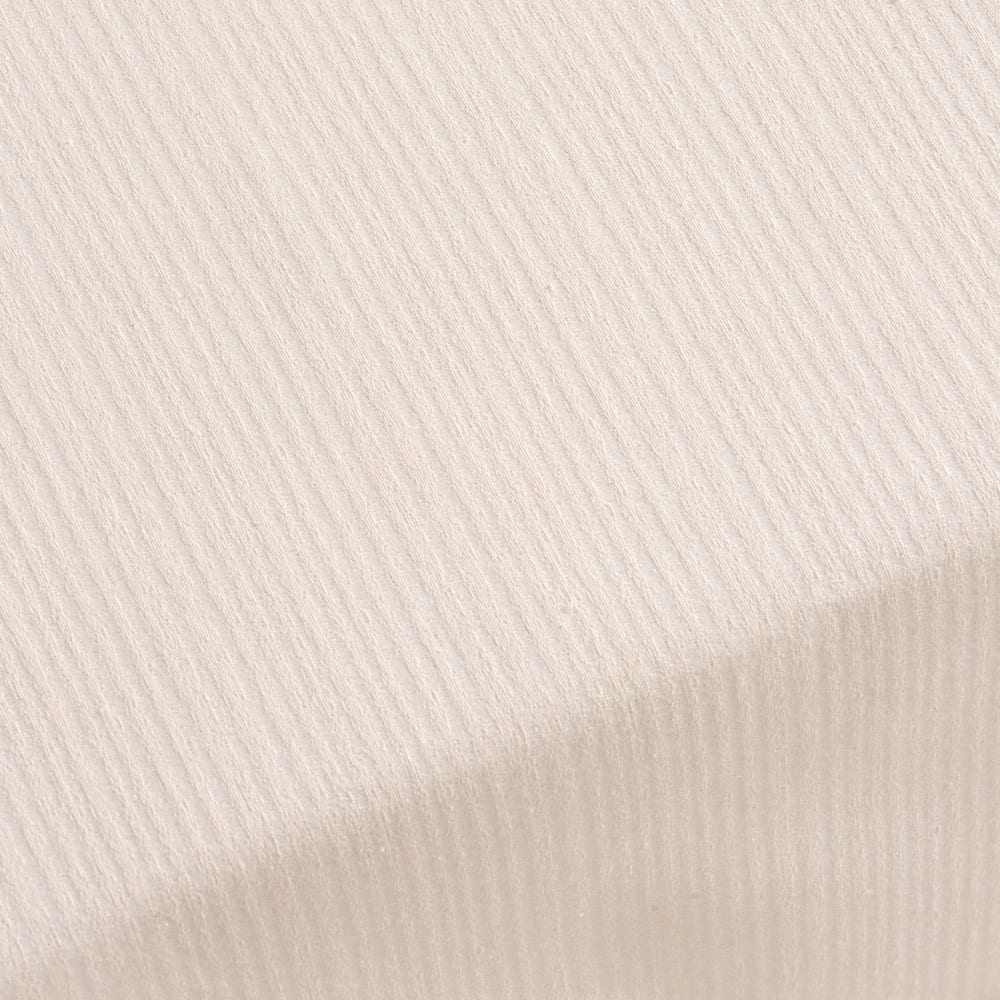 Fleckgeschützte Tischdecke mit Blumenstruktur, Natur 140x100 cm -