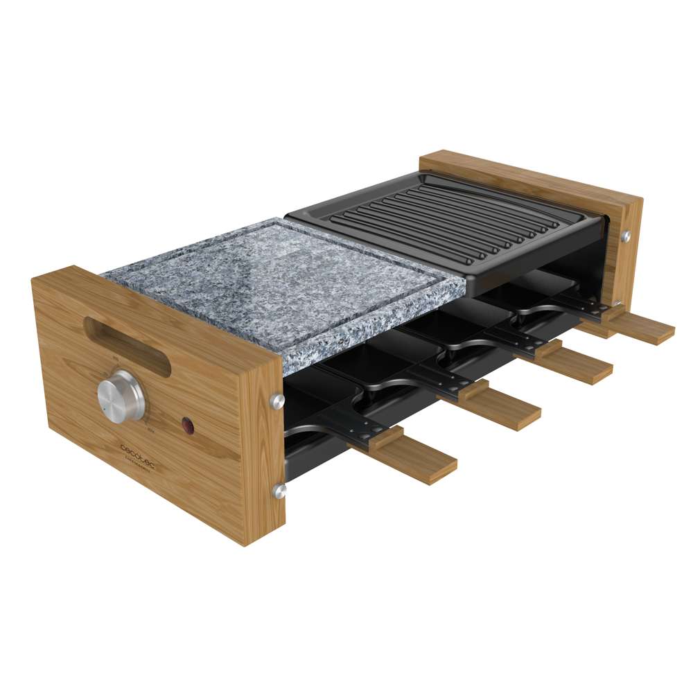 Raclette cheese&grill 8400 wood mixgrill