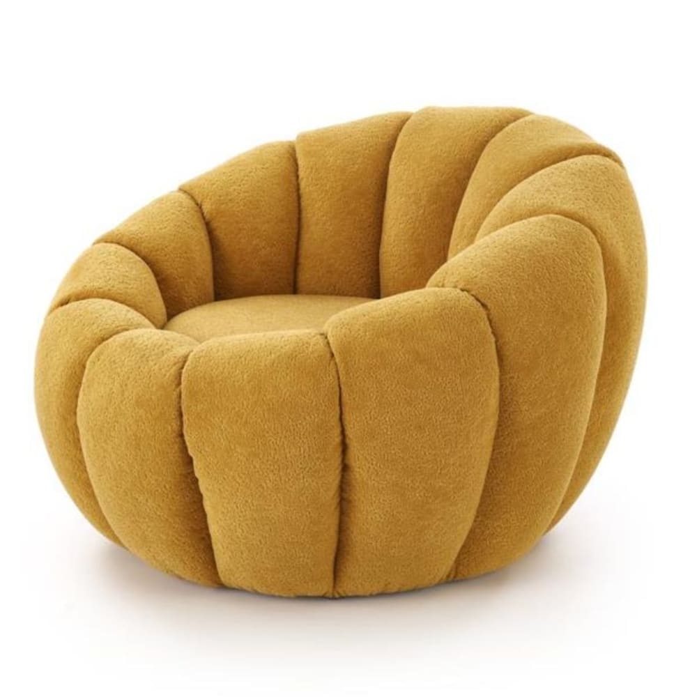 fauteuil rond coquillage