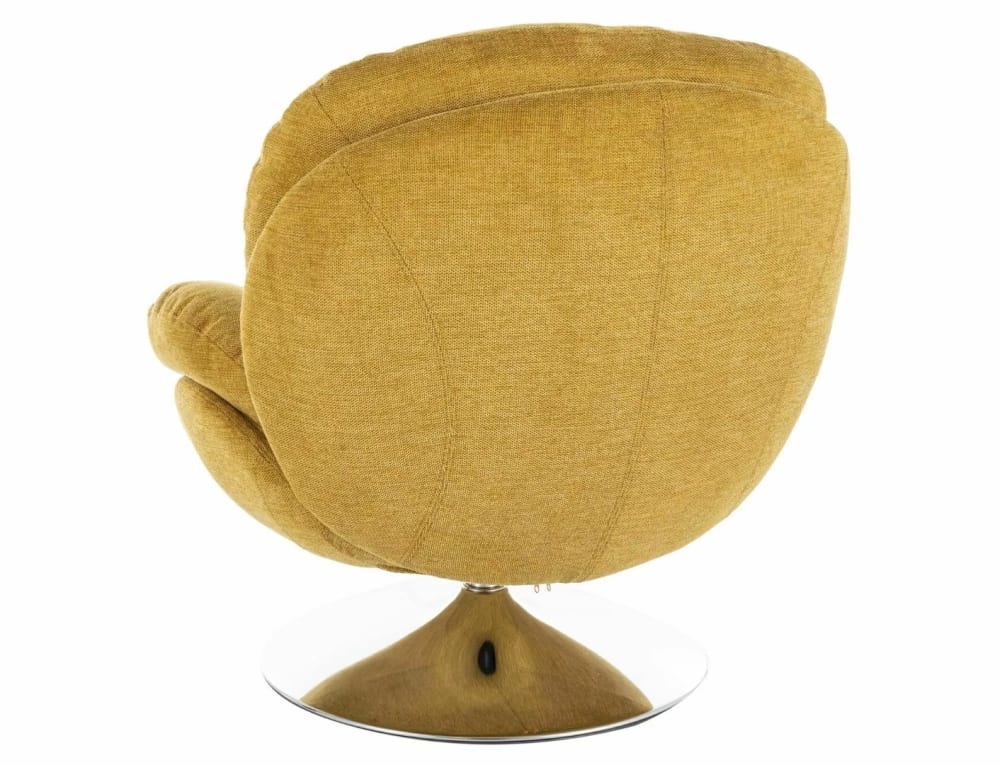 Vintage-Drehsessel in Currygelb - Maisons Du Monde