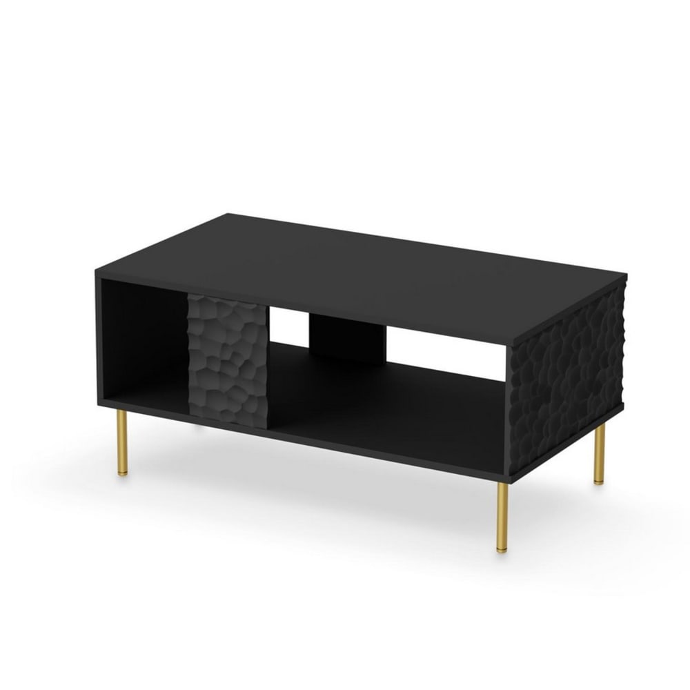 Table basse design noir