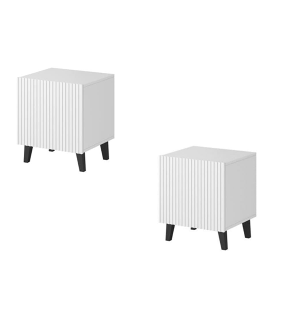 Lot 2 tables nuit - cube