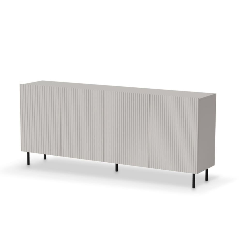 Buffet bas 4 portes couleur
